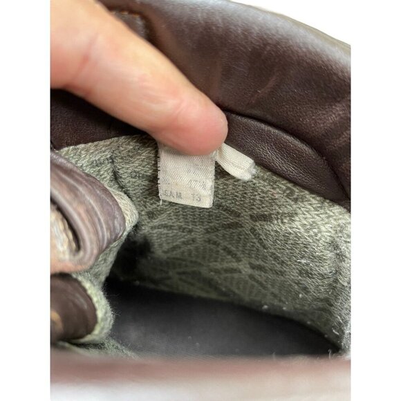 L.L BEAN Steeltoe Boots US Mens 13 Suede GoreTex Waterproof Vibram Vintage - Picture 7 of 11